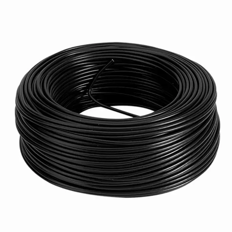 Cable Eléctrico THW Calibre 8 Negro IUSA (Por Metro)