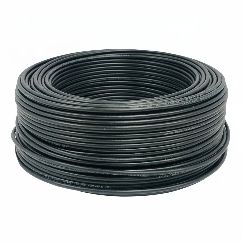 Cable THW Calibre 12 Negro Argos por Metro Certificado NOM