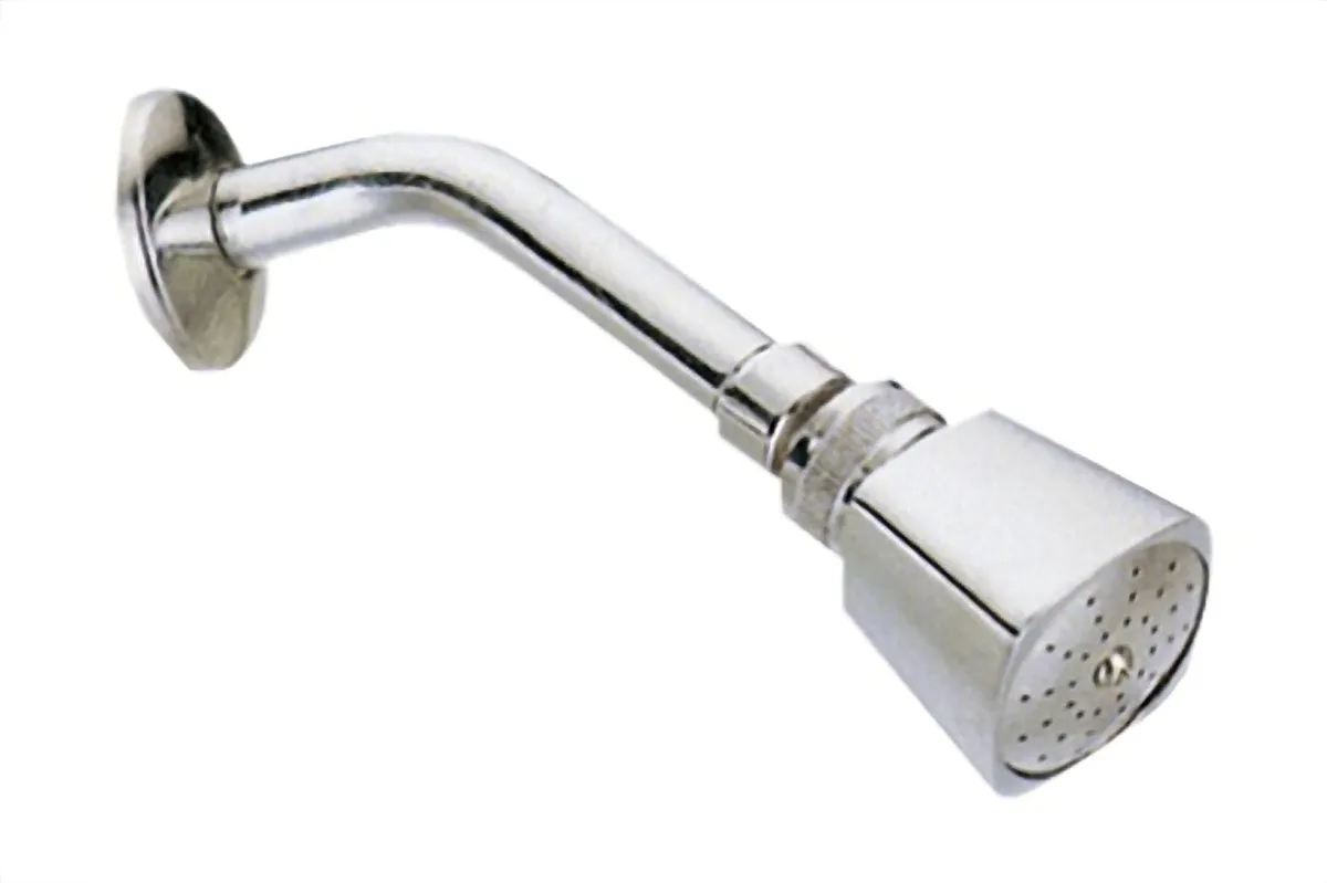 Juego de Regadera Cuadrada 2.5" con Brazo y Chapetón MEER - RCT12