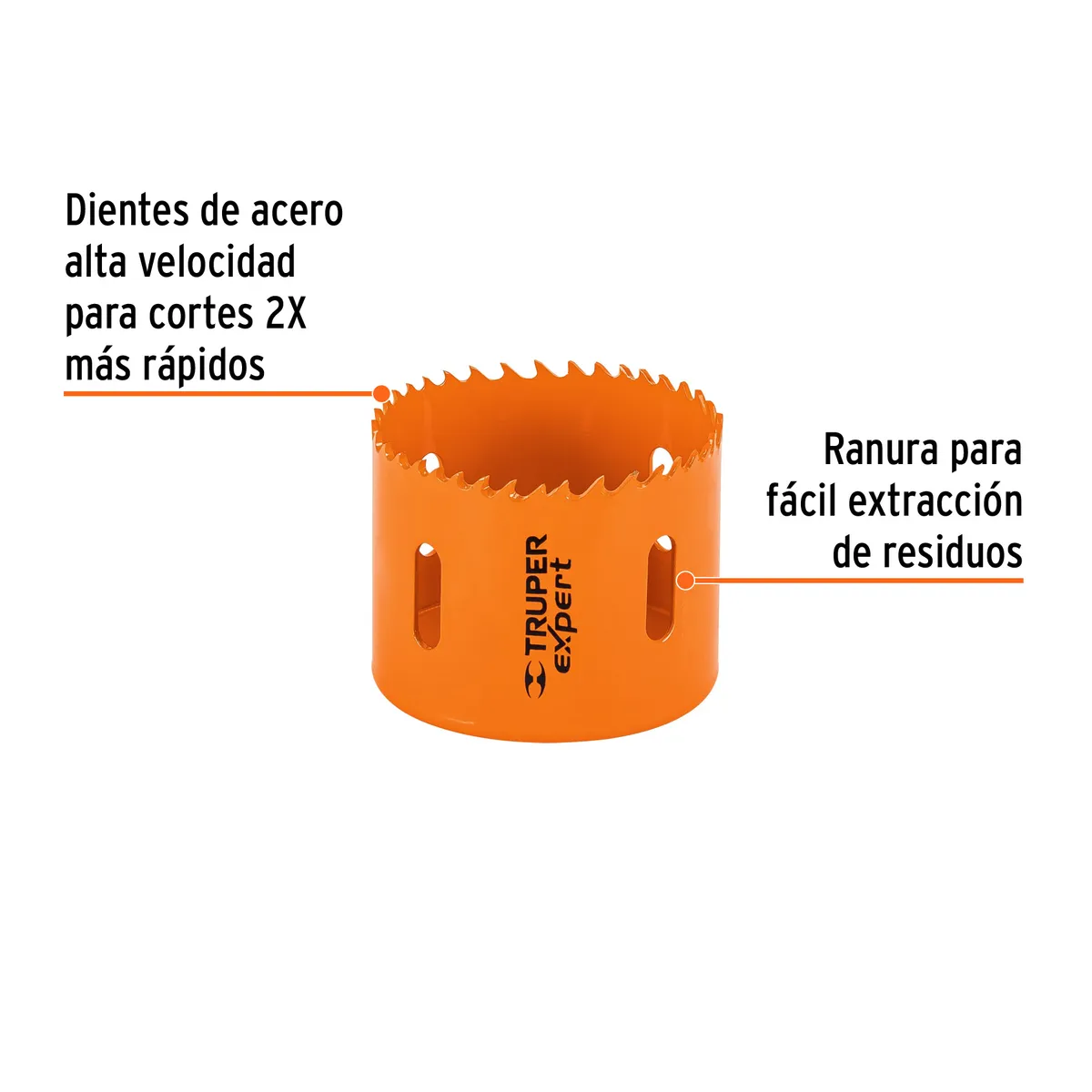 Brocasierra Bimetálica Truper Expert 2 1/2" - 18119