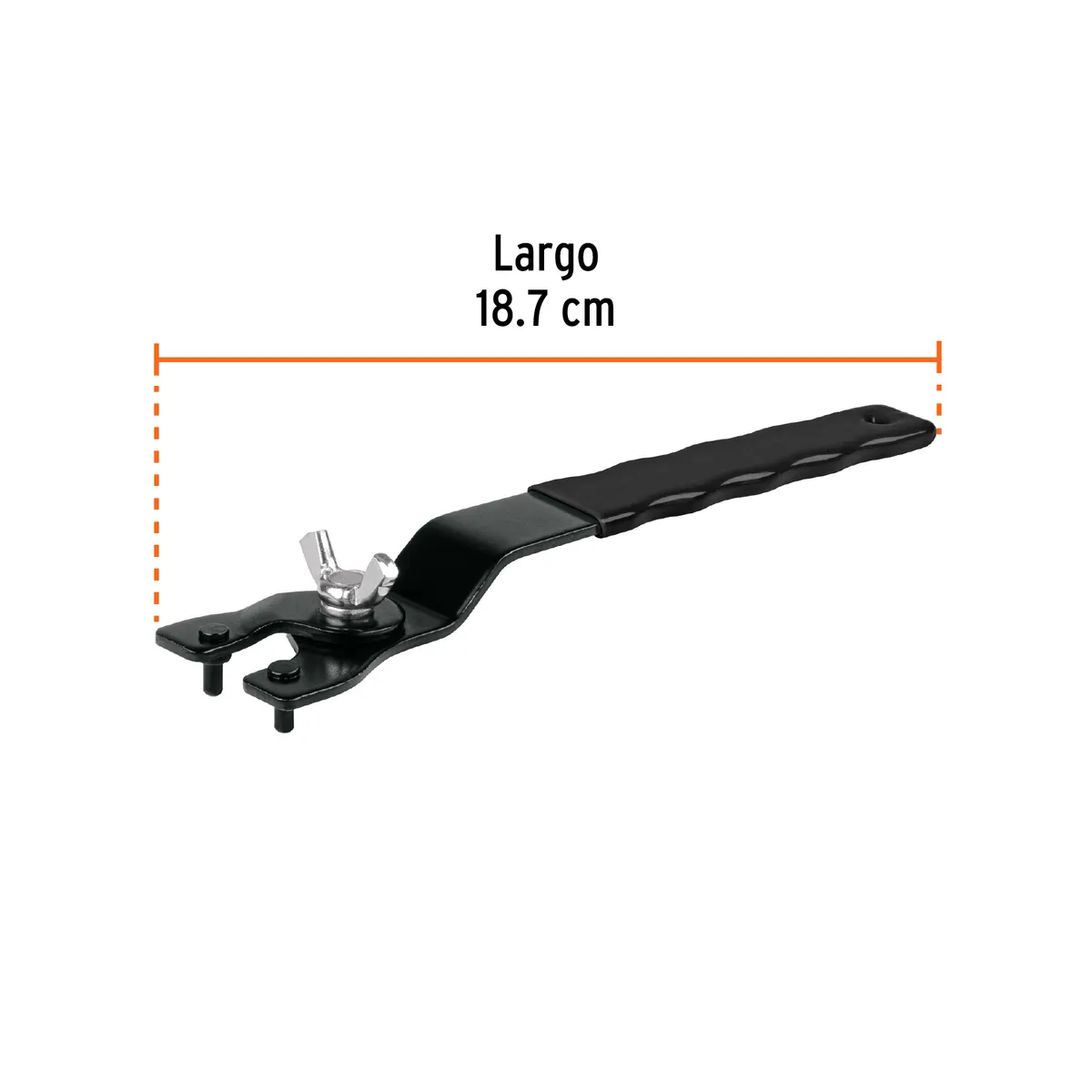 Llave de Repuesto Ajustable para Esmeril 4 1/2" Truper - 102999