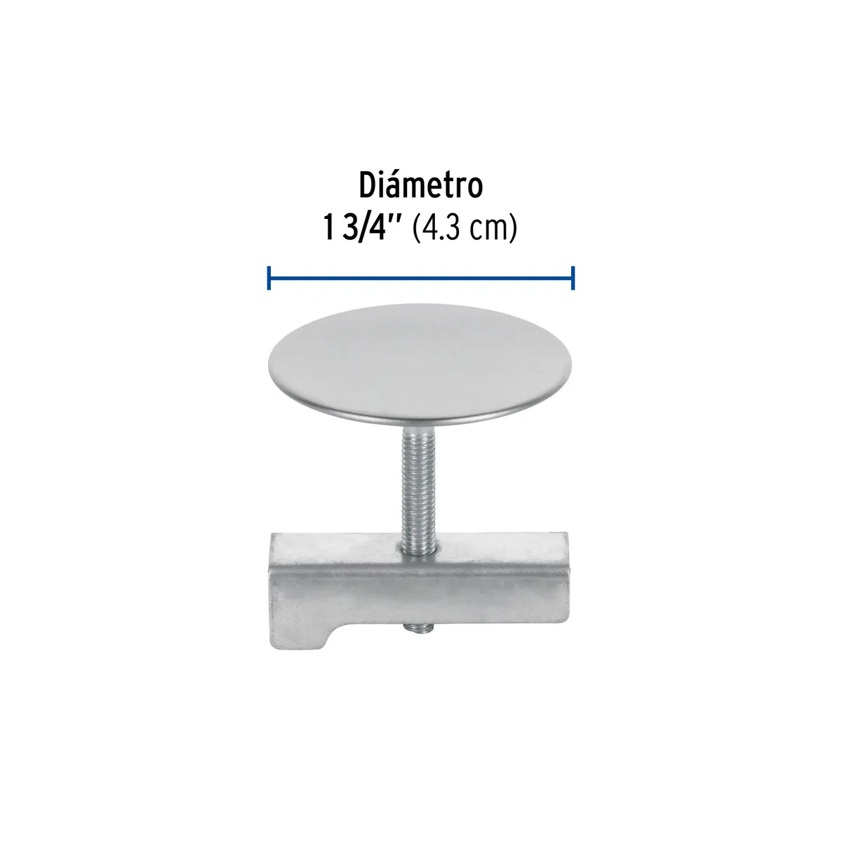Cubretaladro de Acero Inoxidable 1-3/4" Cromo Foset - 49595