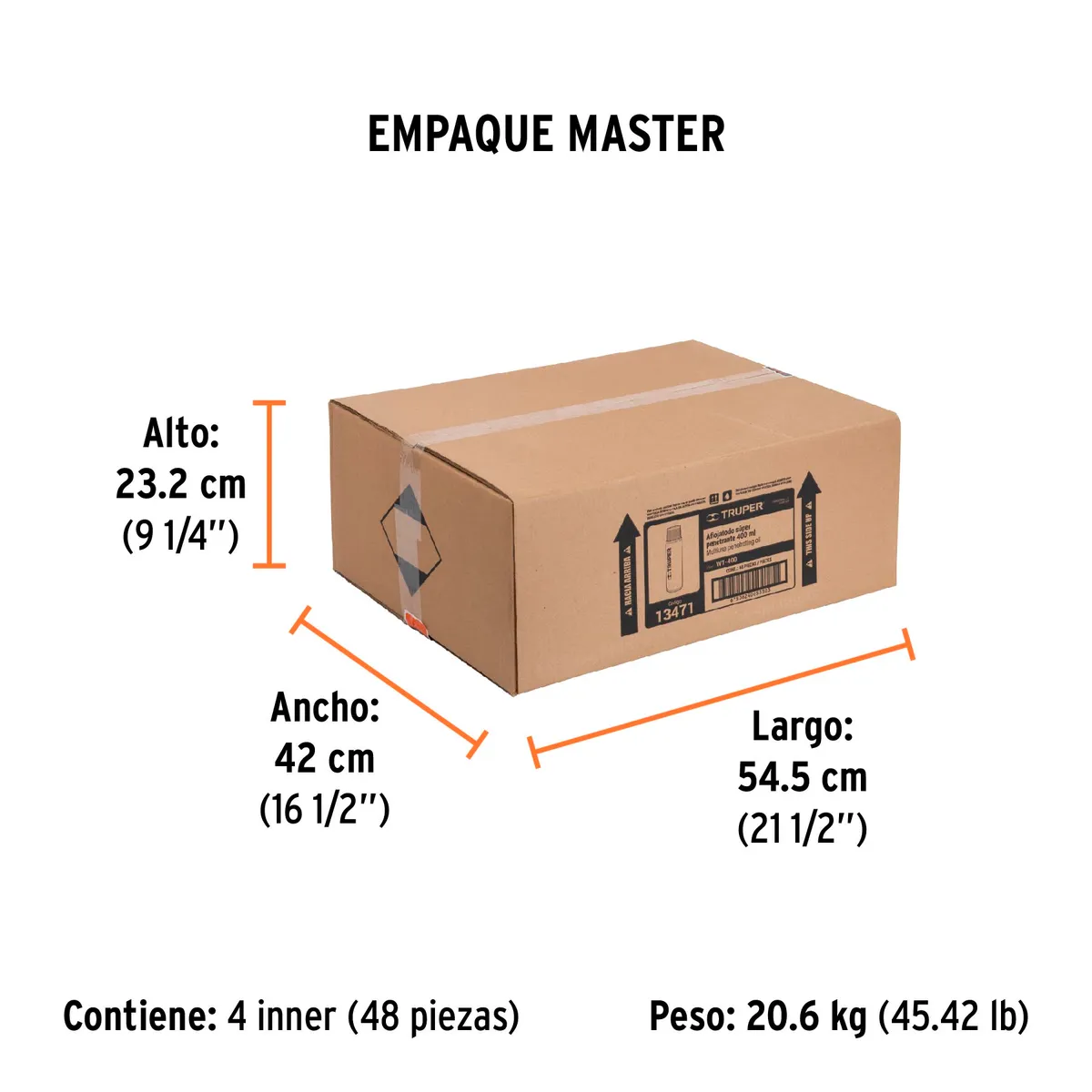 Lubricante Multiusos en Aerosol 400 ml (14 oz) Truper - 13471