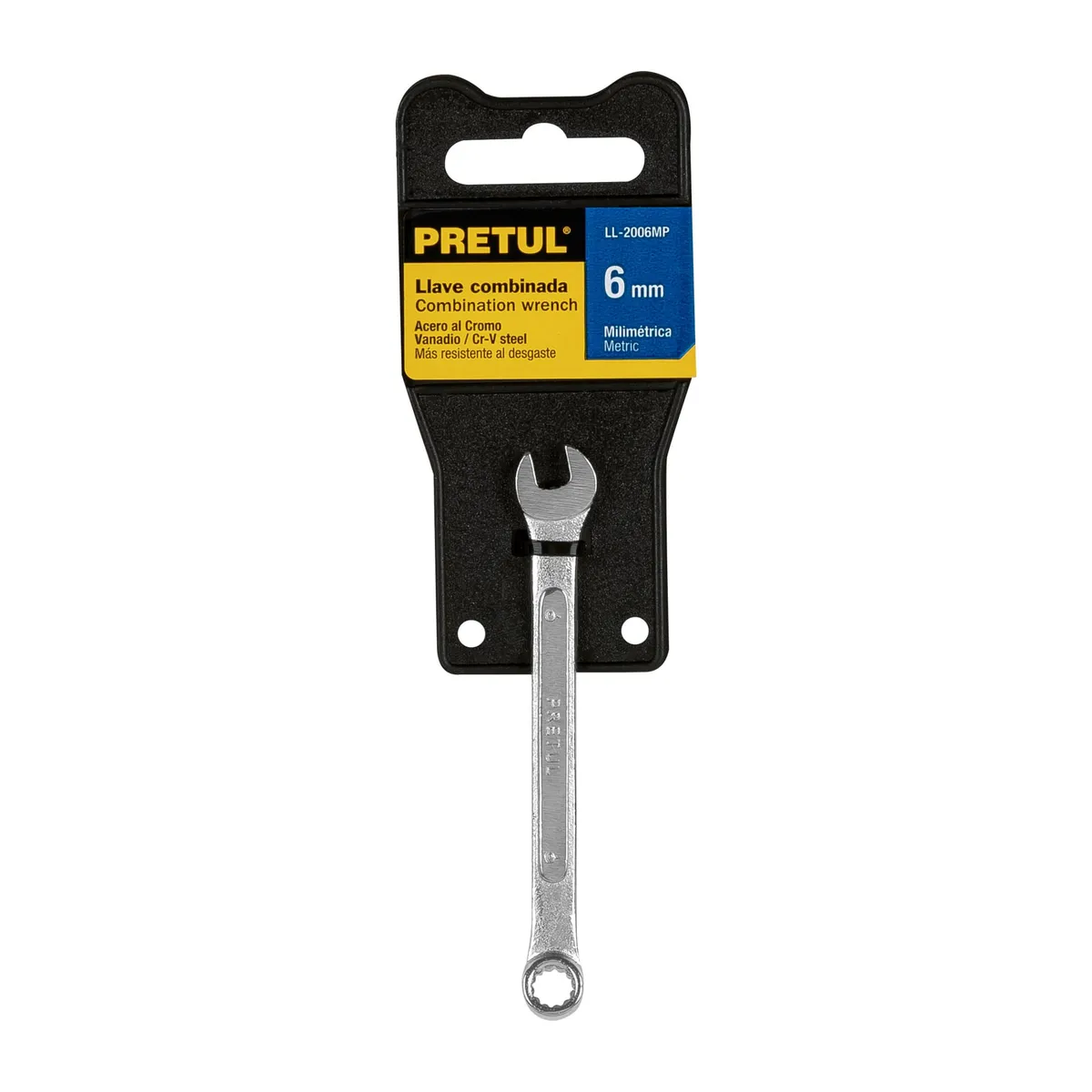 Llave Combinada 6 mm Pretul LL-2006MP - 21900