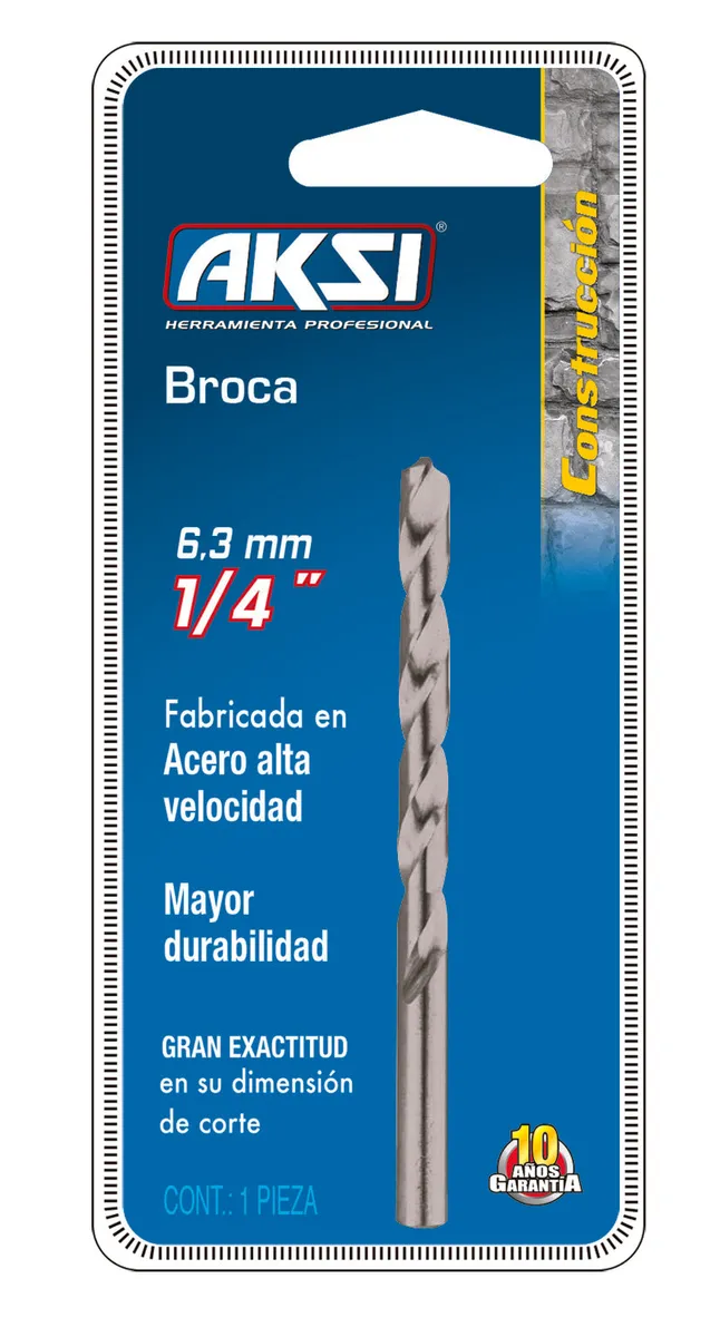 Broca para Concreto 5/16" x 6" AKSI - 100406