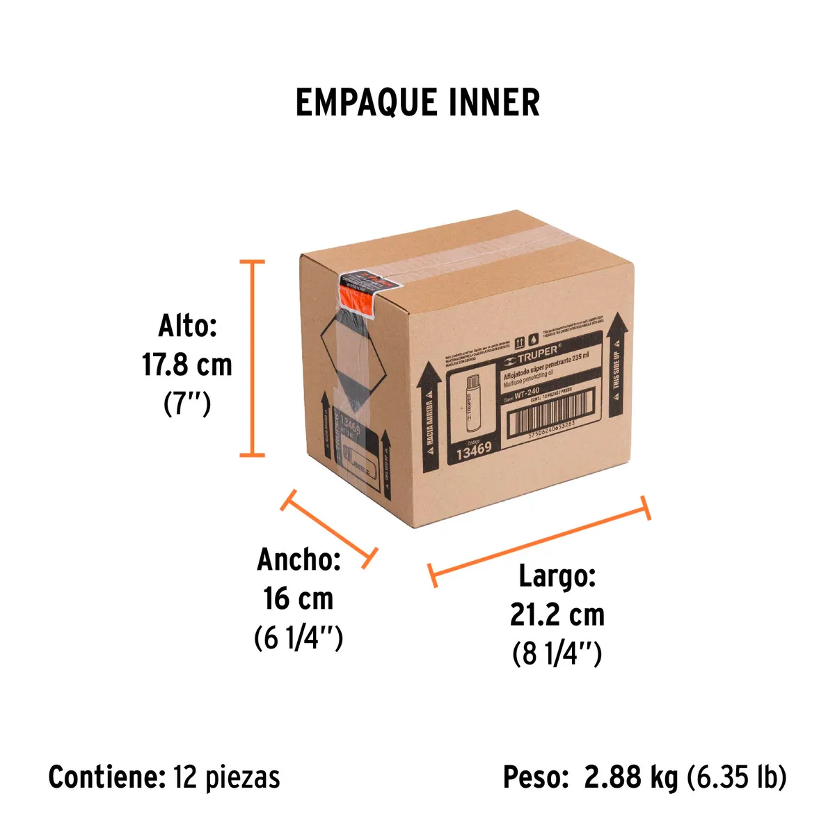 Lubricante Multiusos 235 ml Truper WT-240 - 13469