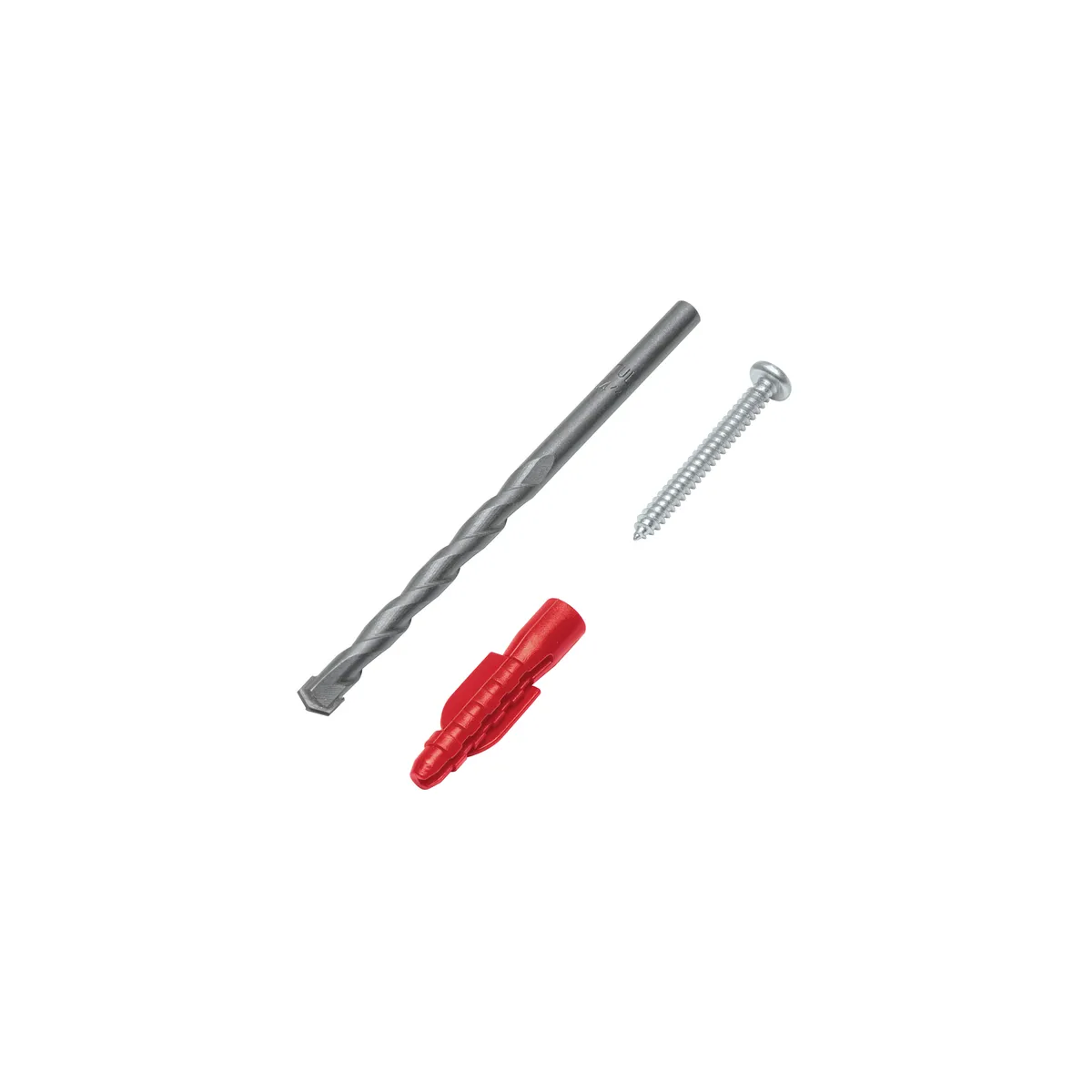 Kit de 20 Taquetes 1/4" con Pija #8 y Broca 1/4" Truper - 40159