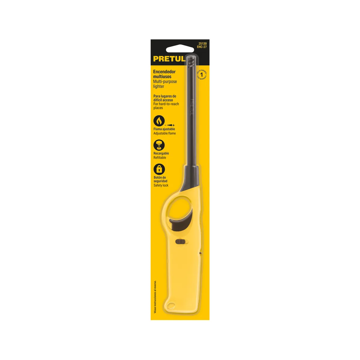 Encendedor Multiusos Recargable 27 cm Pretul - 25130
