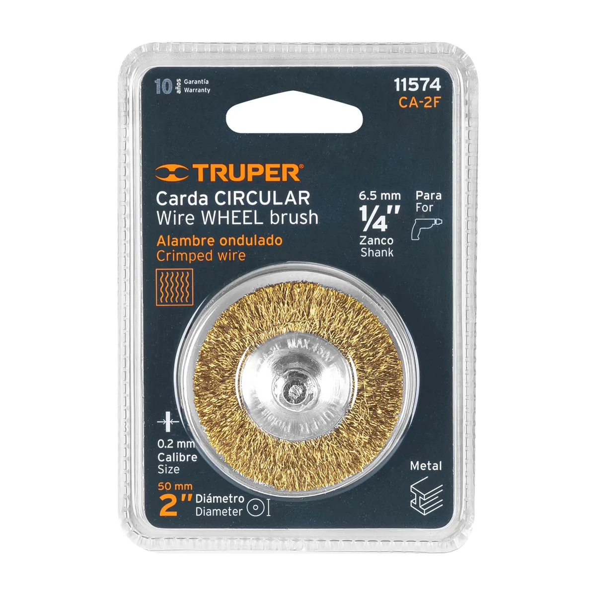 Carda Circular 2" Fino Truper CA-2F - 11574