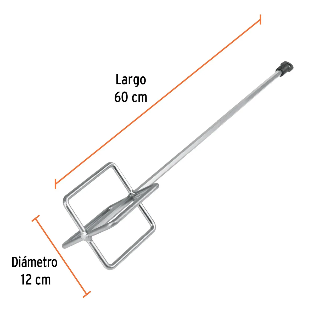 Revolvedor para Mortero 120 mm de Diámetro Truper - 11975