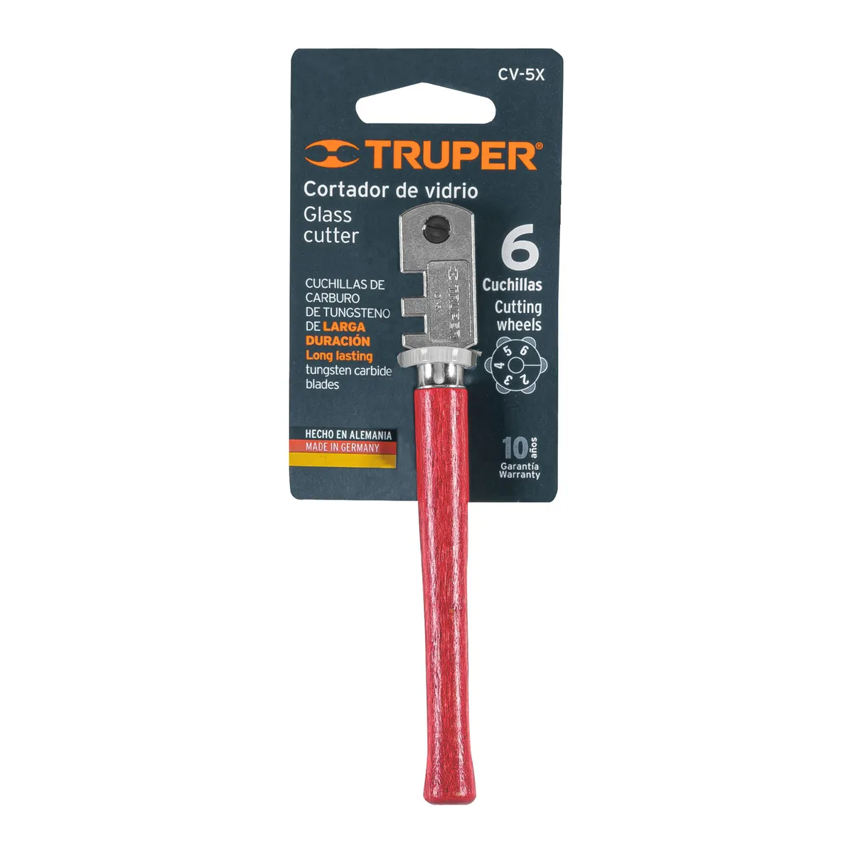 Cortador de Vidrio 5" Truper CV-5X - 12954