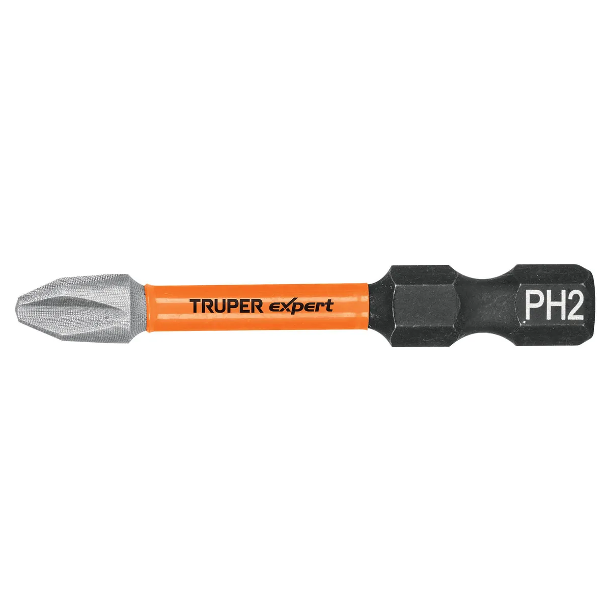 Estuche con 5 Puntas de Cruz PH2 de Impacto Largo 2" Truper - 100820