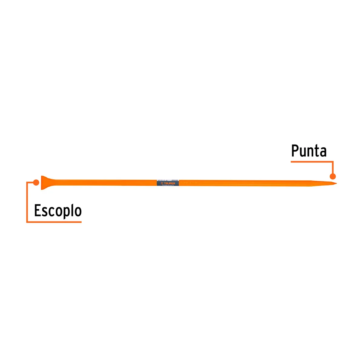 Barreta de Punta 1" x 150 cm Truper BAP-150 - 10756