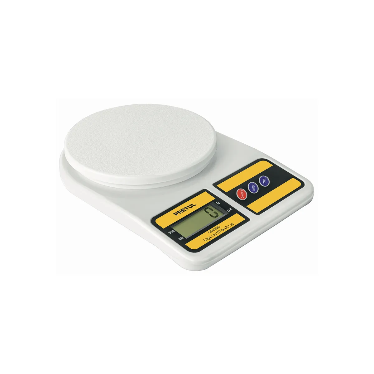 Báscula Digital para Cocina 5 kg Pretul - 28309