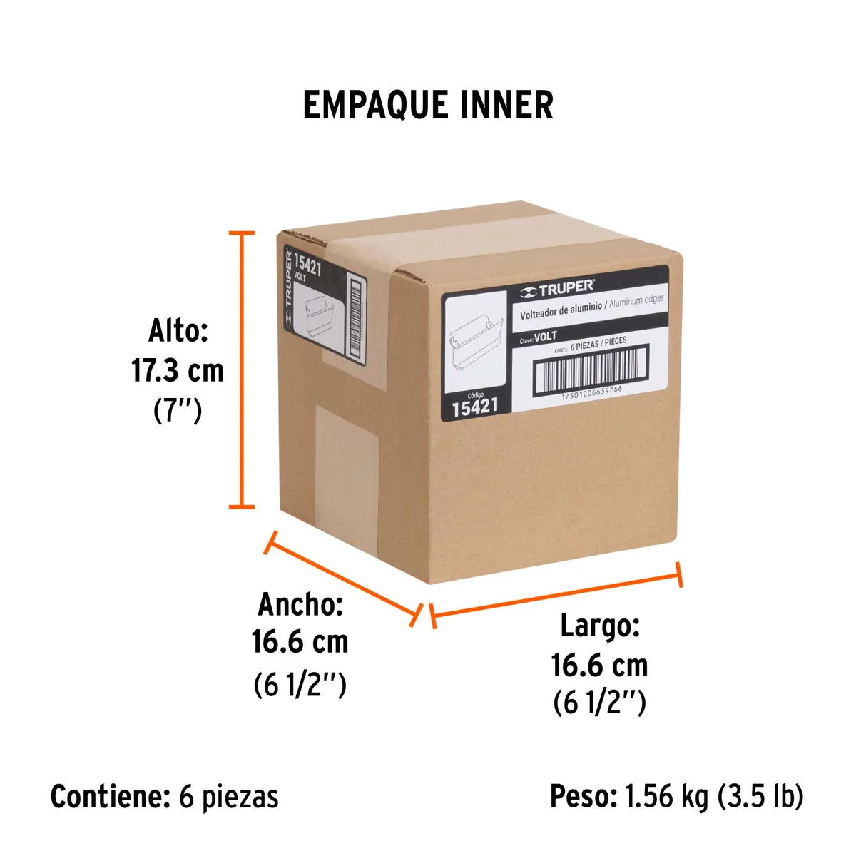 Volteador de Aluminio Truper VOLT - 15421