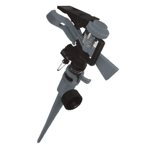Aspersor de Plástico 11" con Estaca de Plástico 1 Vía AKSI - 300501