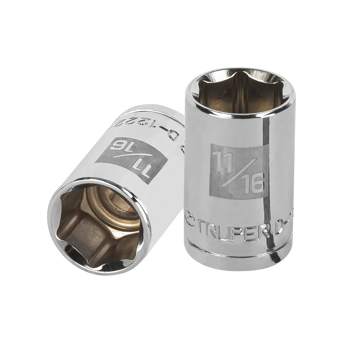 Dado de 11/16" 6 Puntas Cuadro 1/2" Truper - 13235