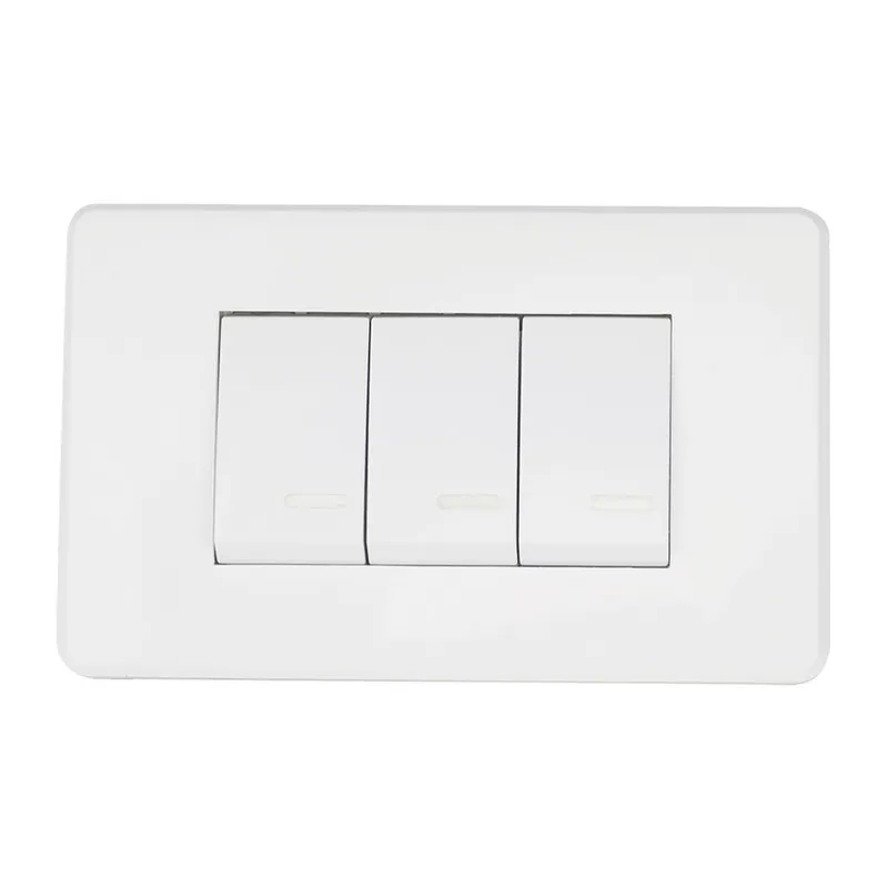 2 Apagadores Sencillos y 1 Escalera Blanco Argos