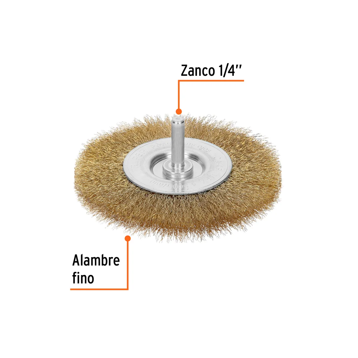 Carda Circular 4" Fino Truper CA-4F - 11576