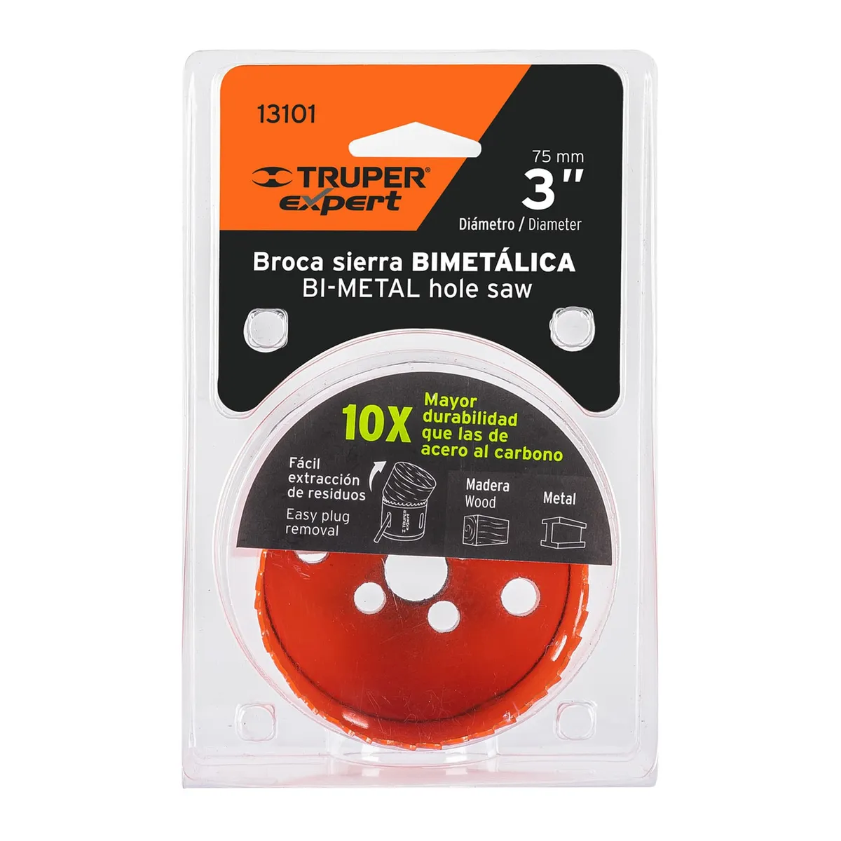 Brocasierra Bimetálica 3" Truper - 13101