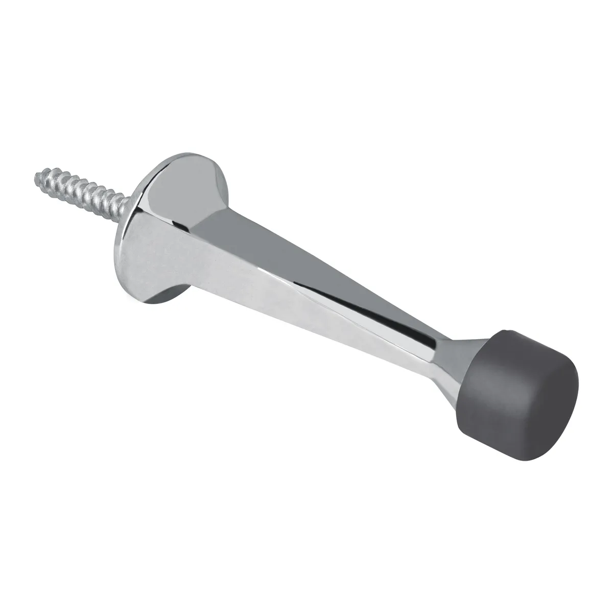 Tope Recto para Puerta Acabado Cromo Hermex - 43787