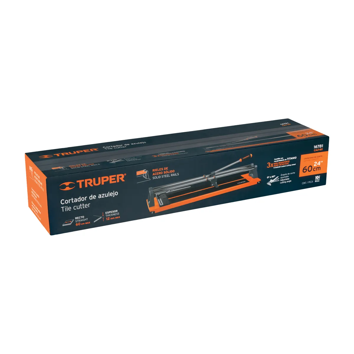 Cortador de Azulejo 24" Truper CAZ-60 - 16781