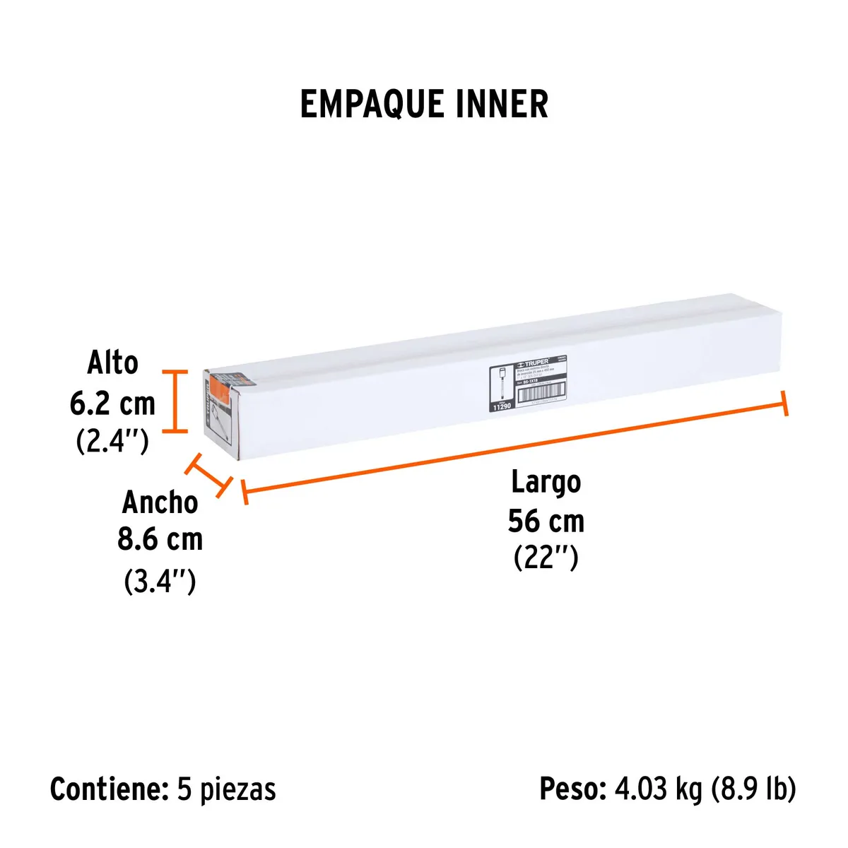 Broca SDS 1" x 18" para Concreto BS-1X18 Truper - 11290
