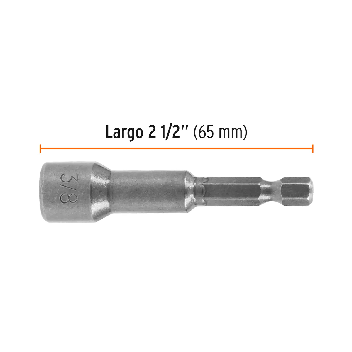 Estuche con 5 Dados Magnéticos 3/8" Truper - 12940