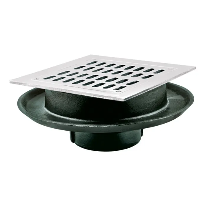 Coladera Cuadrada con Sello de Campana Helvex - H2584