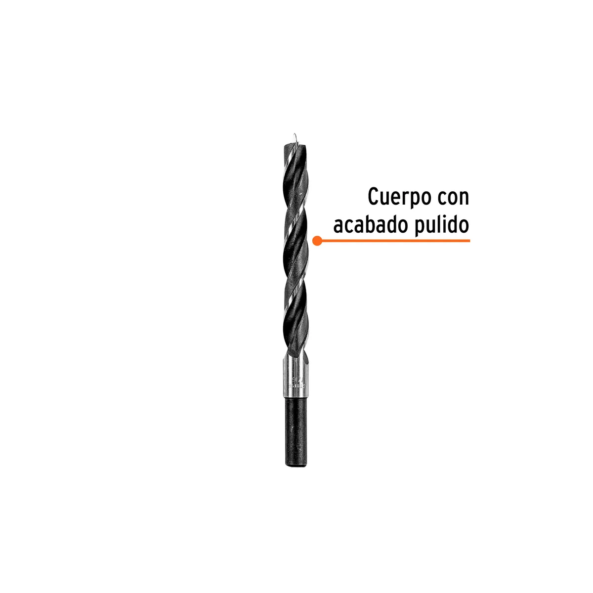 Broca con Punta Centradora para Madera 7/16" Truper - 101695