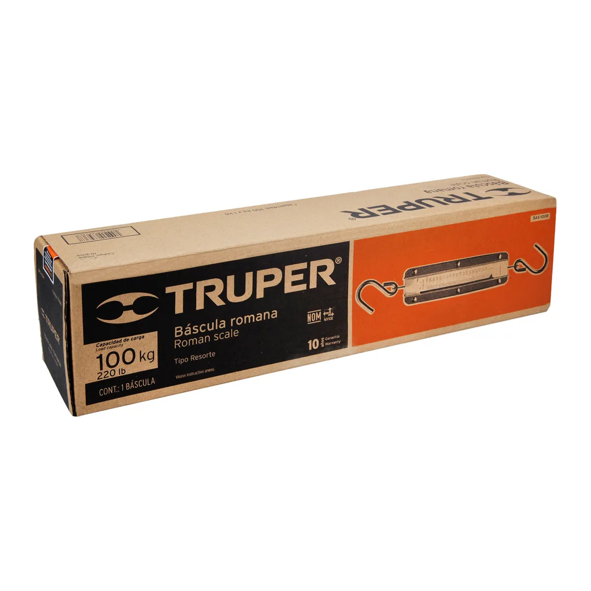 Báscula Romana de Resorte 100 kg Truper - 17088