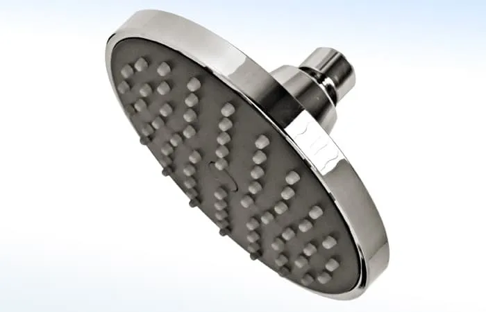 Regadera Amsterdam Redonda 6" Antisarro Rugo - 44AM