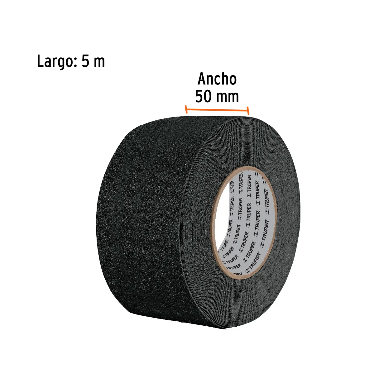 Cinta Antiderrapante Negra 5 m CIA-25N Truper - 12532