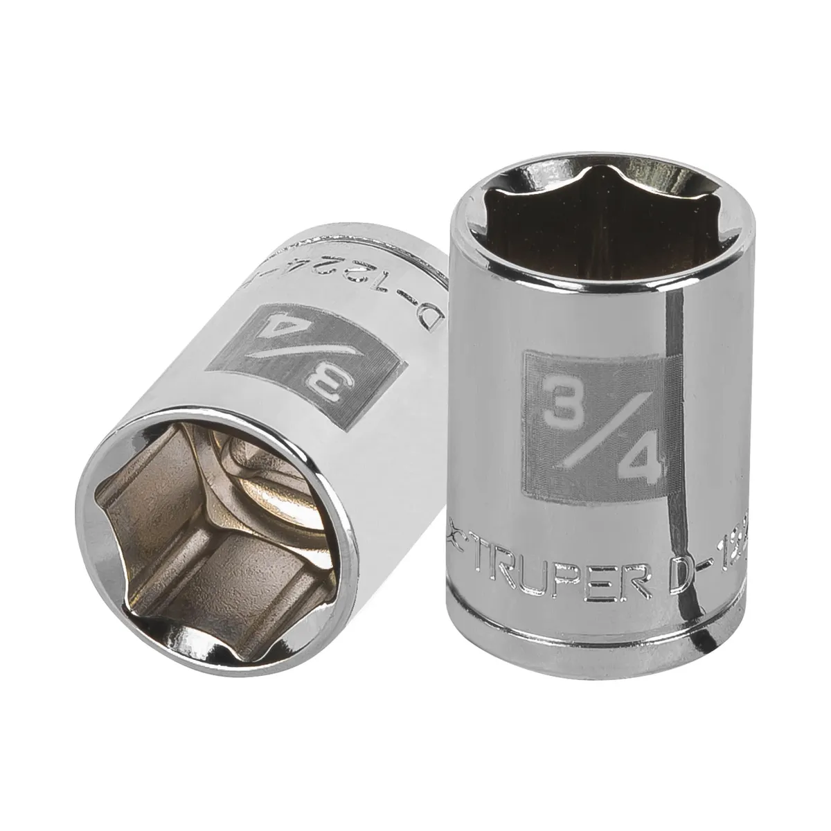 Dado de 3/4" 6 Puntas Cuadro 1/2" Truper - 13236