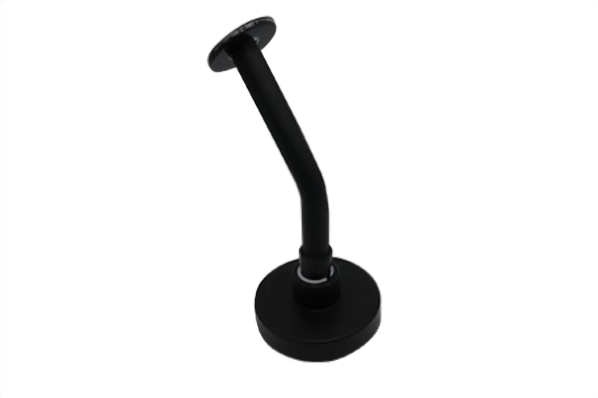 Regadera Redonda con Tubo Negro Mate MEER - RCT316