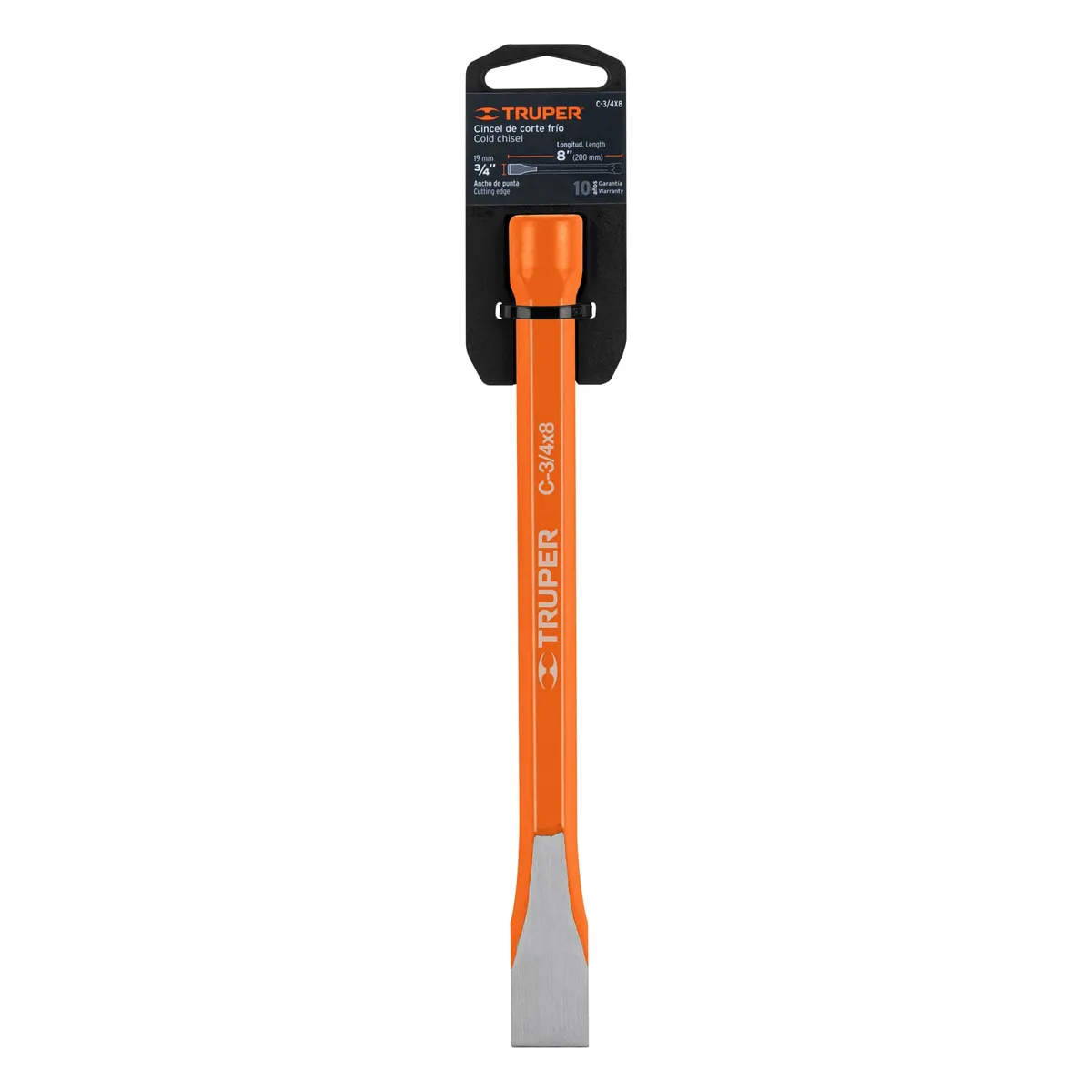 Cincel de Corte Frío 3/4" x 8" Truper - 12142