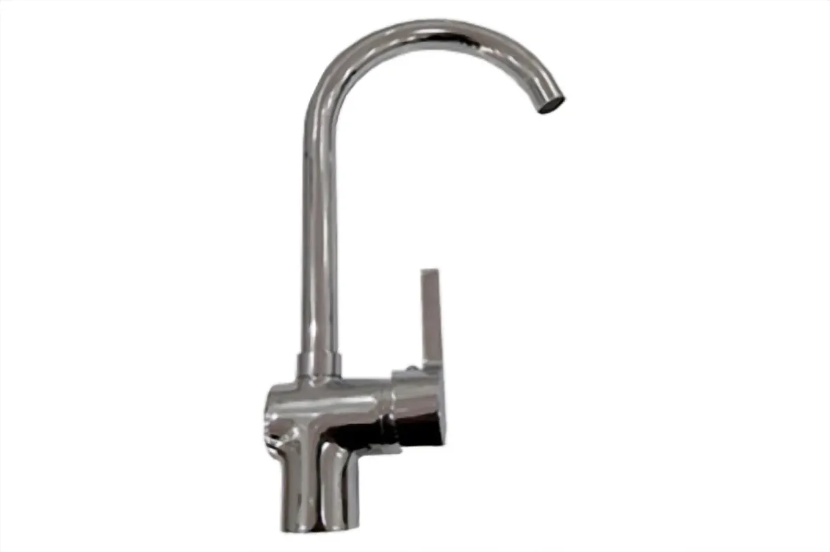 Monomando para Fregadero Cromo 30 cm MEER - MZM812