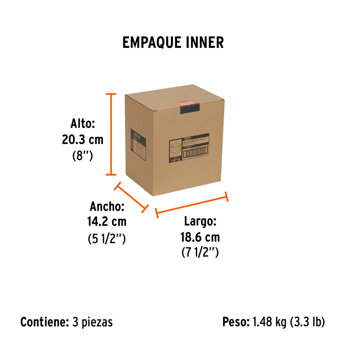Brocasierra Bimetálica 4" Truper - 14718