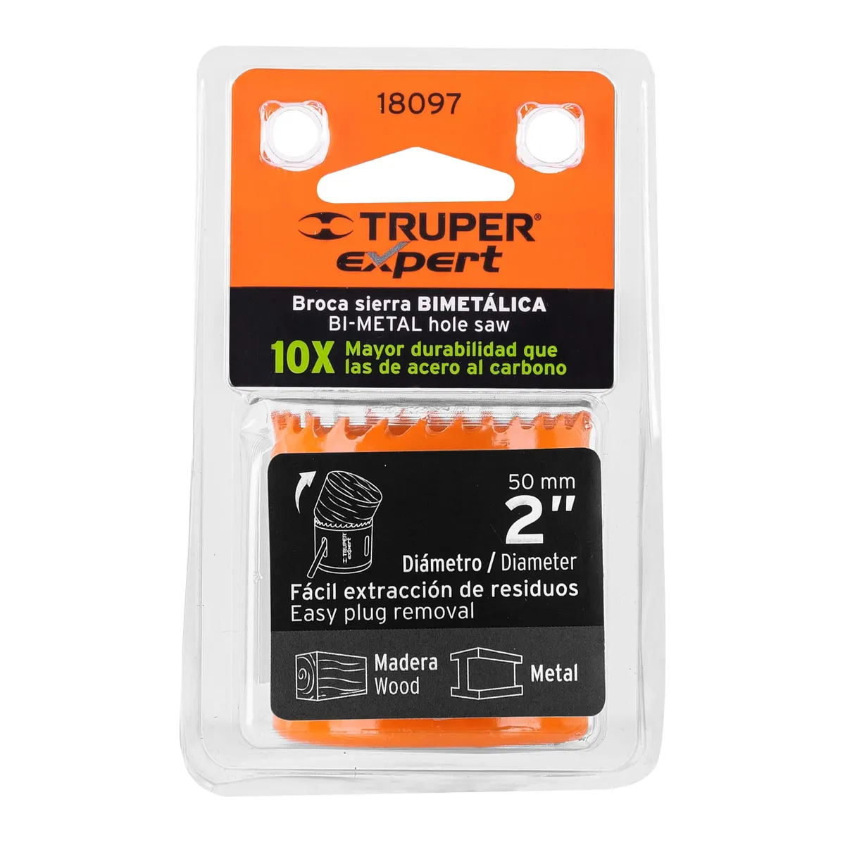 Brocasierra Bimetálica Truper Expert 2" - 18097