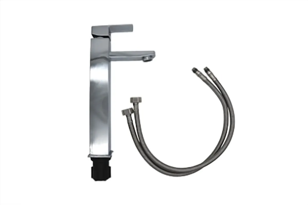 Monomando para Lavabo Cuadrado 30 cm MEER - MZM4104