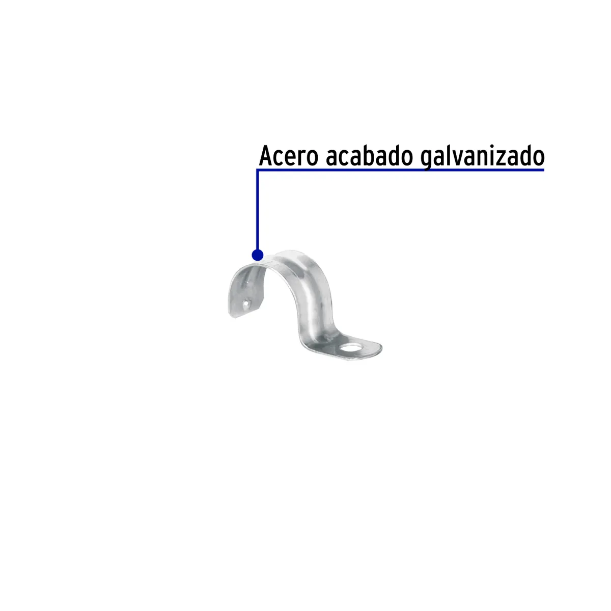 Abrazadera Tipo Uña 1/2" Volteck - 46920
