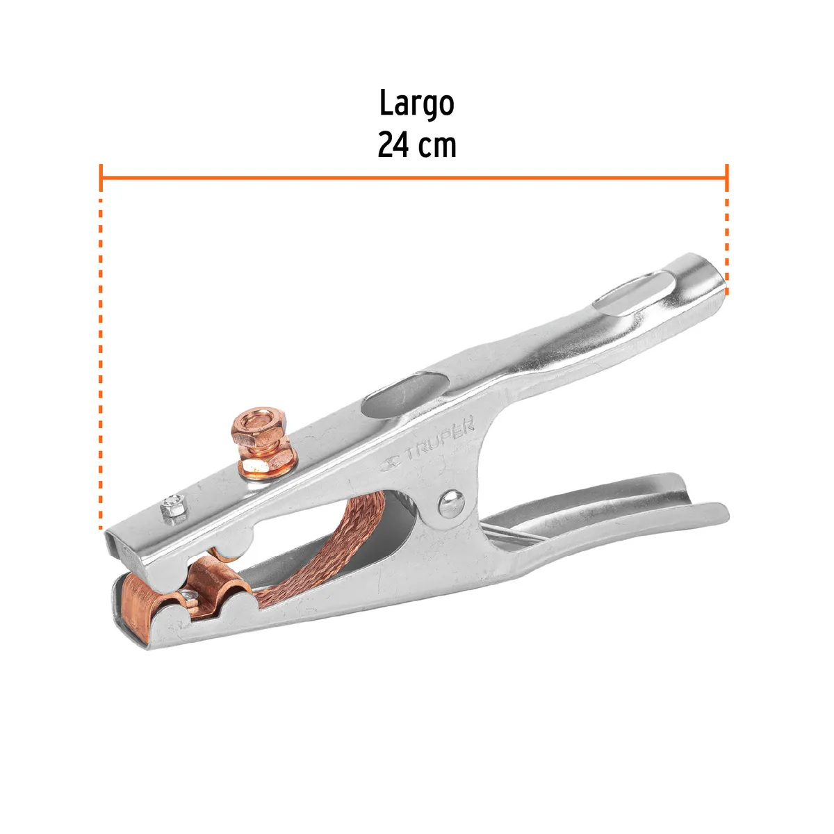 Pinza para Tierra de 500 A Truper - 14235