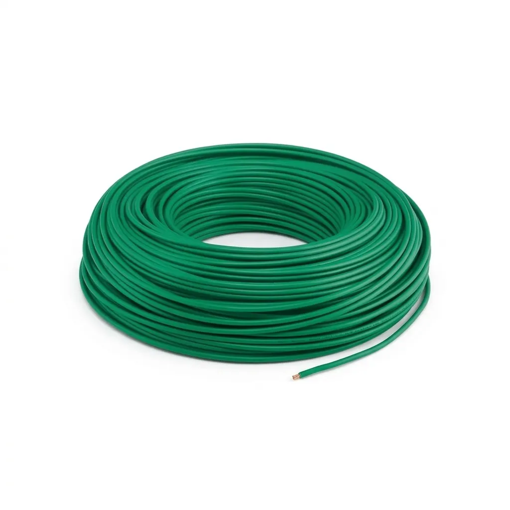 Cable THW Calibre 12 Verde Argos por Metro Tierra Física NOM