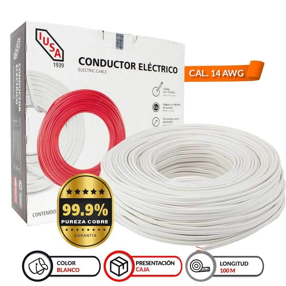 Metro de Cable Flexible POT Calibre 14 IUSA - 301713