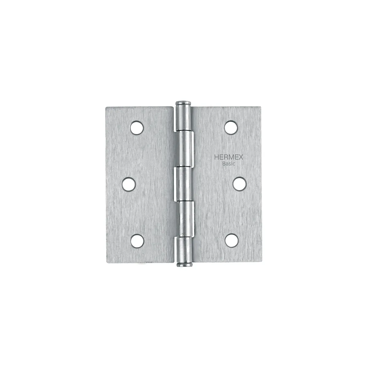 Bisagra Cuadrada 3" Satinada Cabeza Plana Truper - 23687