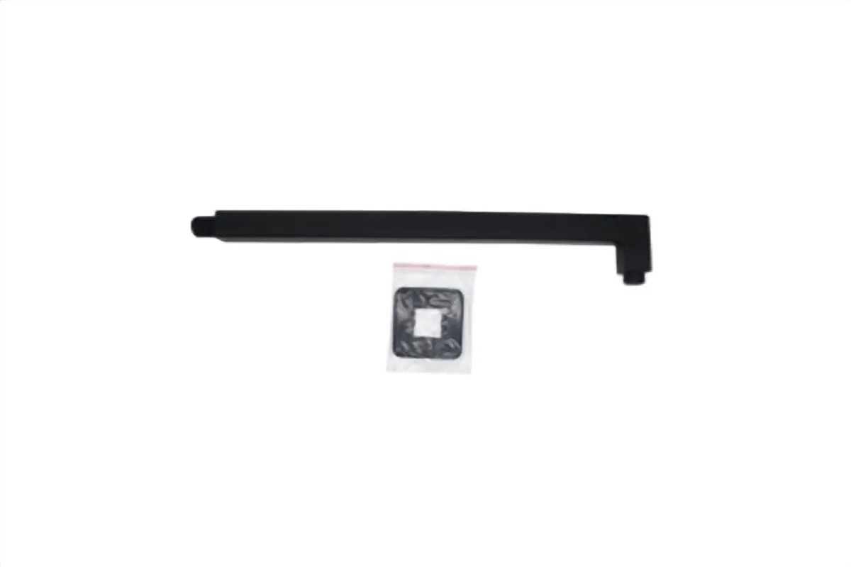 Brazo para Regadera 40 cm Acero Inoxidable Negro MEER - CUE-017