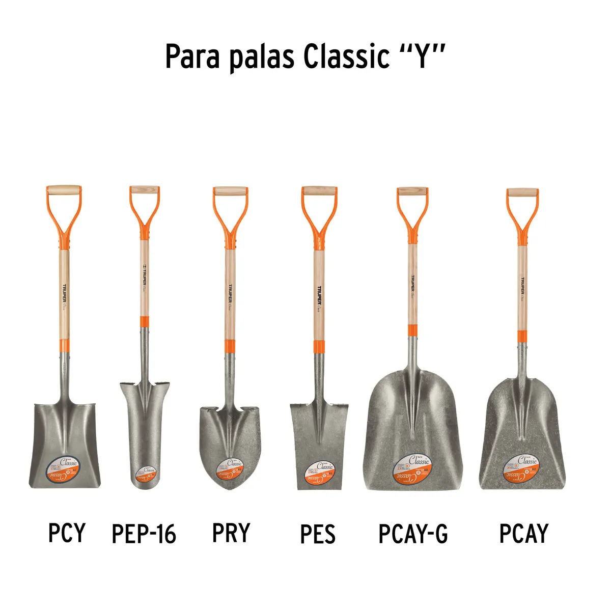 Mango de Reposición para Pala Classic Truper - 15900