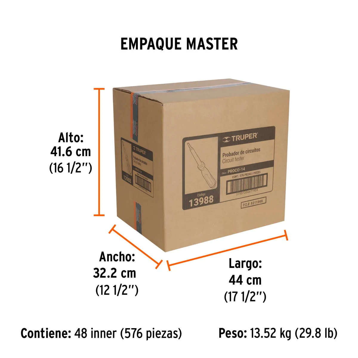 Probador de Corriente PROCO-14 Truper - 13988