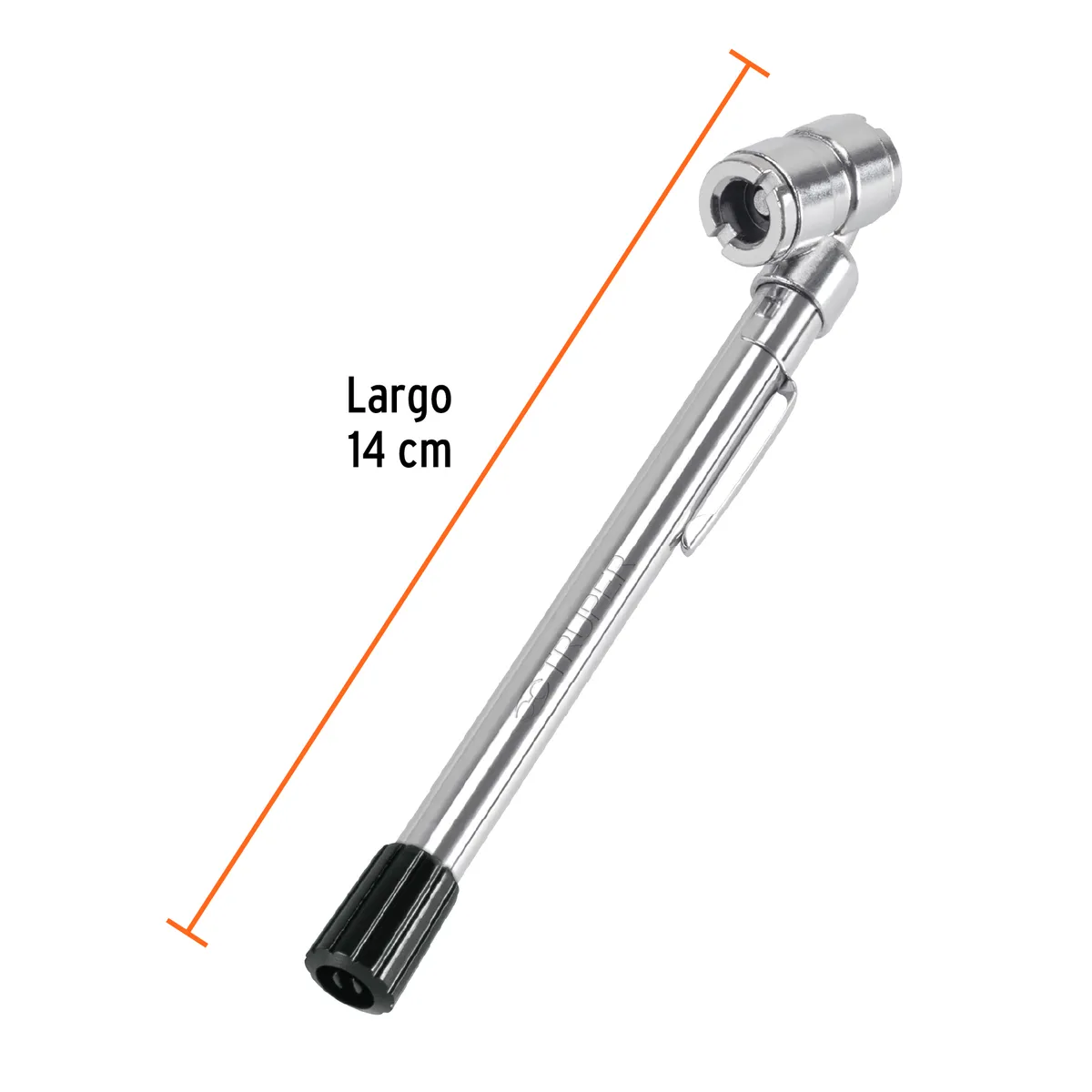 Calibrador de Presión 160 PSI Cabeza Doble Truper - 19100