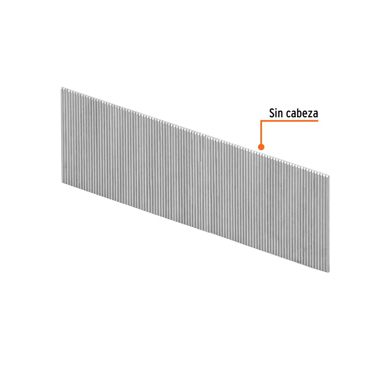 Caja con 10000 Clavos Calibre 23 de 19 mm Truper - 13404